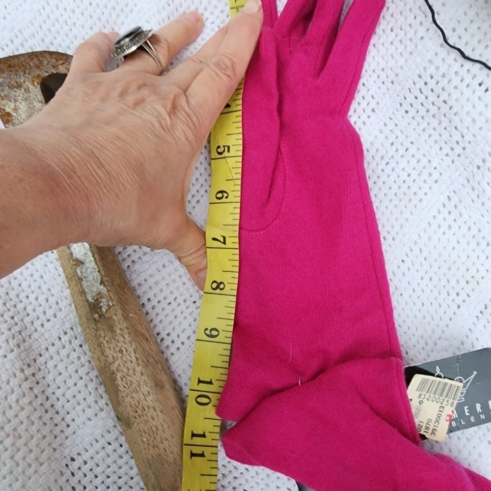 Ben Berger vintage cashmere blend gloves M  NWT‎